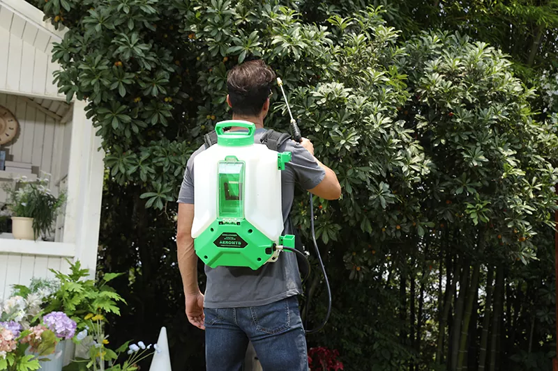 15L Backpack Sprayer Diaphragm Pump with 18V 2.6A Battery